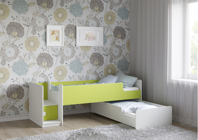 Детская выкатная кровать Легенда К302.41 в Югорске