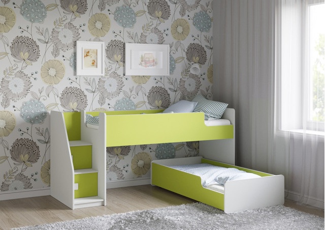 Детская выкатная кровать Легенда К402.41 в Югорске